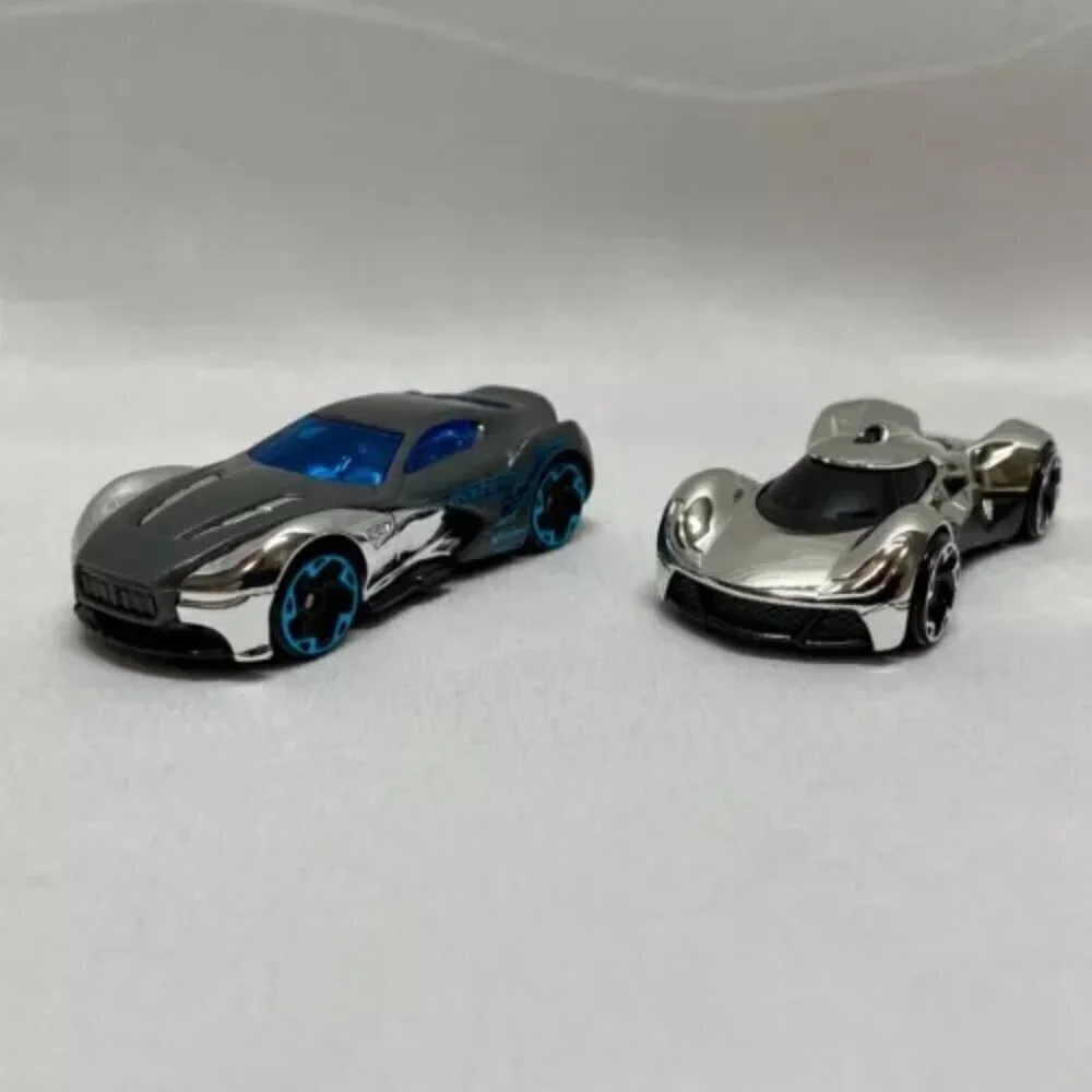 Metal Machines Scorpio & Toxic‎ 2 Lot Open Pair Loose Set 1:64 Zuru Cars EUC